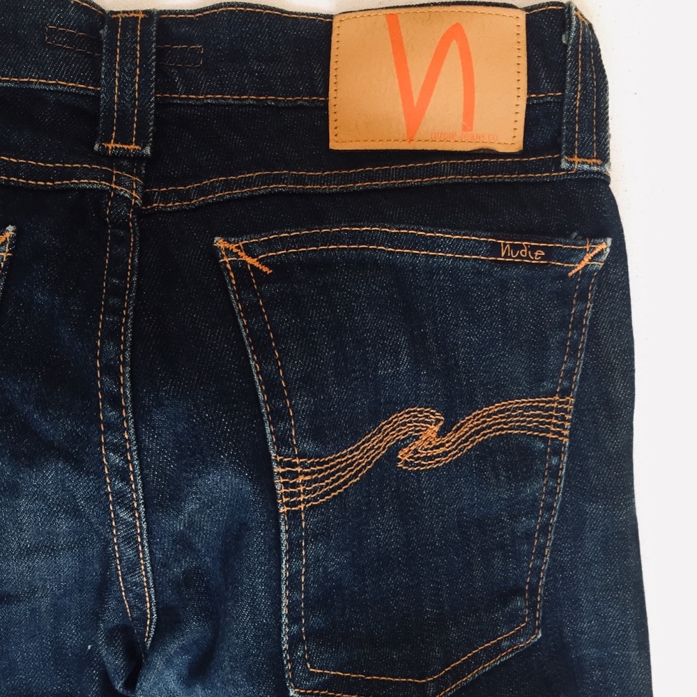 👖Nudie Jeans Tight Long John Skinny Indigo Denim